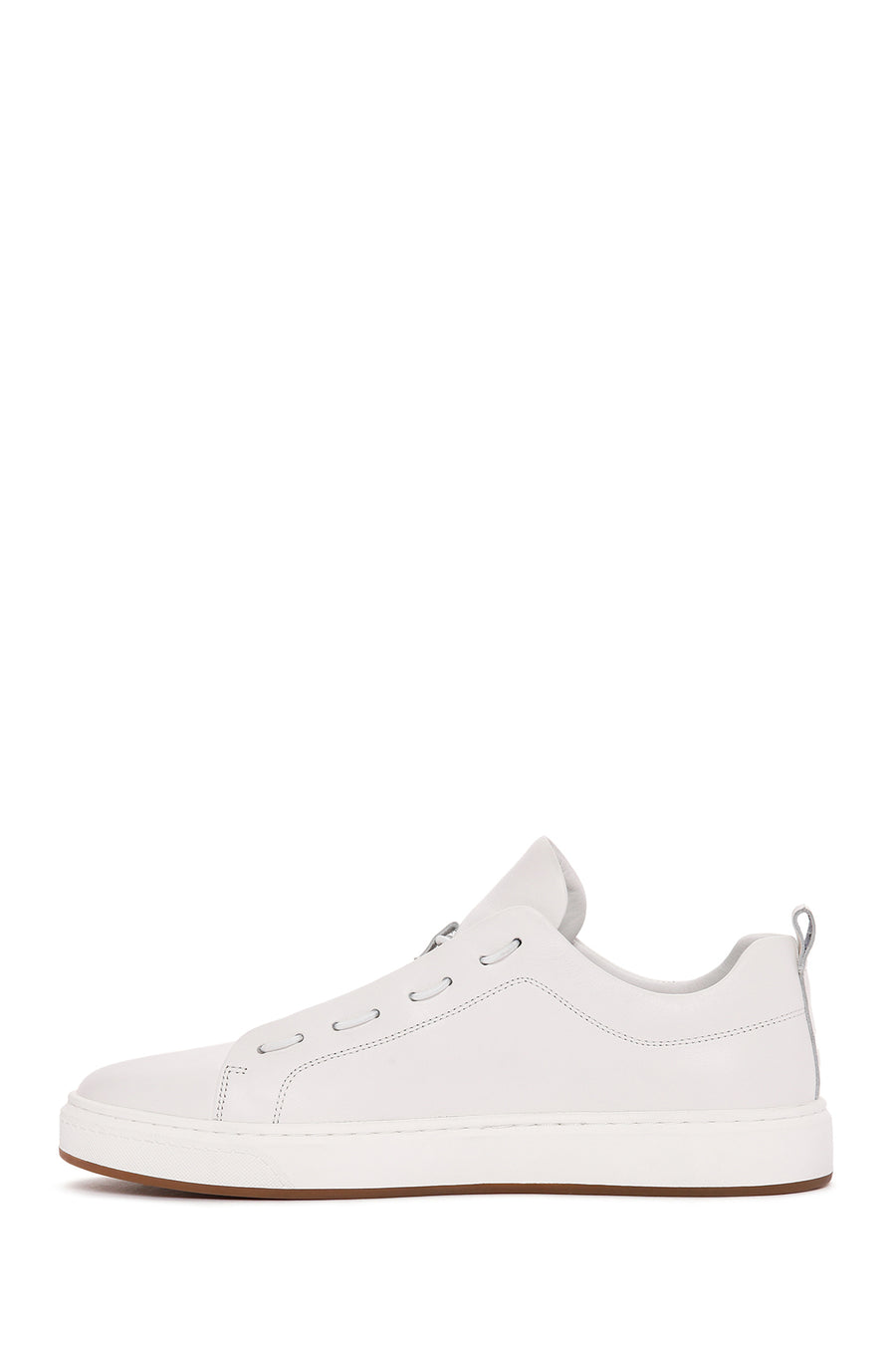 Erkek Beyaz Deri Sneaker