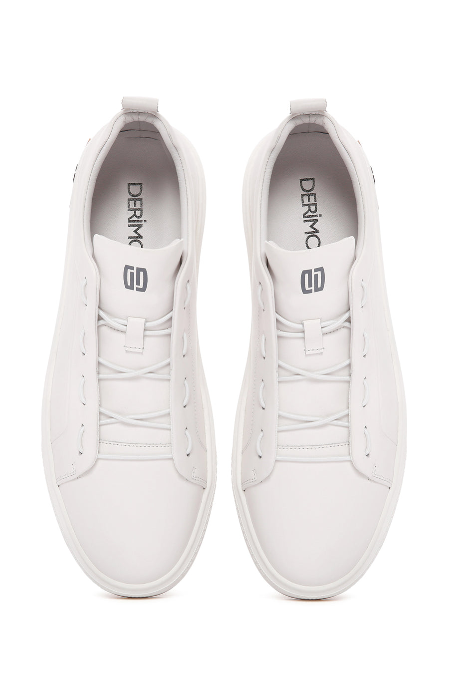 Erkek Beyaz Deri Sneaker