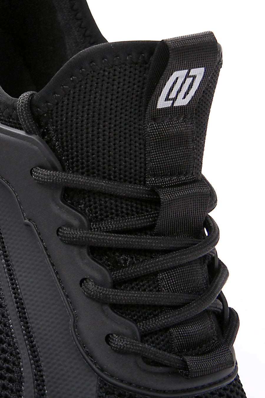 Derimod Zero Men's Black Lace-Up Thick Soled Fabric Sneaker