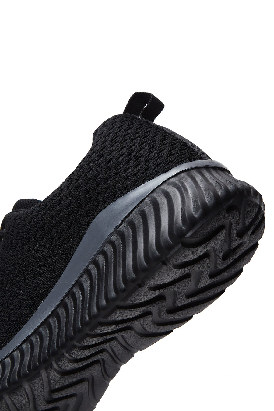 Derimod Zero Erkek Siyah Bağcıklı Kalın Tabanlı Kumaş Sneaker