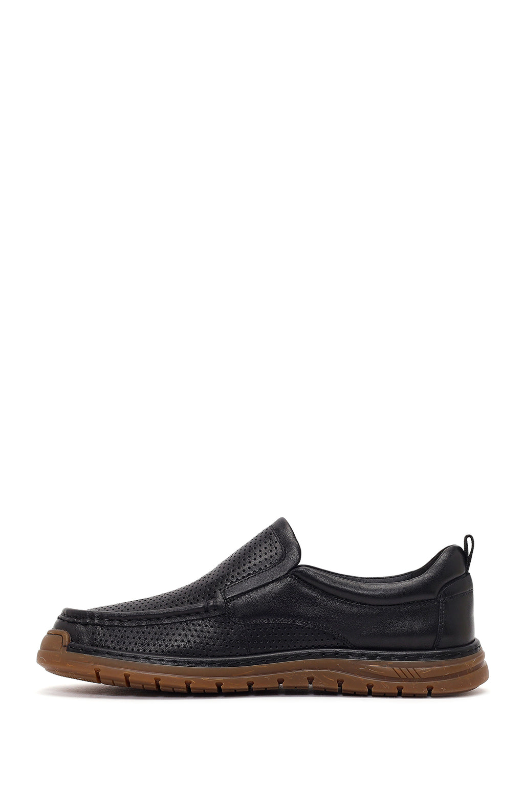 Derimod Fly Erkek Siyah Deri Casual Loafer