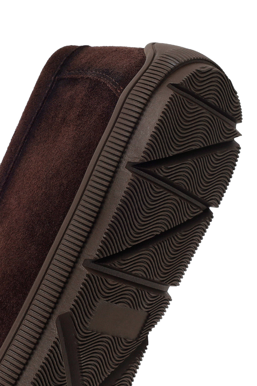 Erkek Kahverengi Süet Deri Casual Loafer