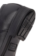 Erkek Siyah Bağcıklı Deri Klasik Ayakkabı | Derimod