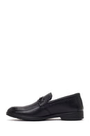 Erkek Siyah Tokalı Deri Klasik Loafer | Derimod