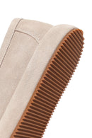 Erkek Gri Süet Deri Casual Loafer | Derimod