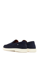 Erkek Lacivert Süet Deri Casual Loafer | Derimod