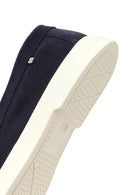 Erkek Lacivert Süet Deri Casual Loafer | Derimod