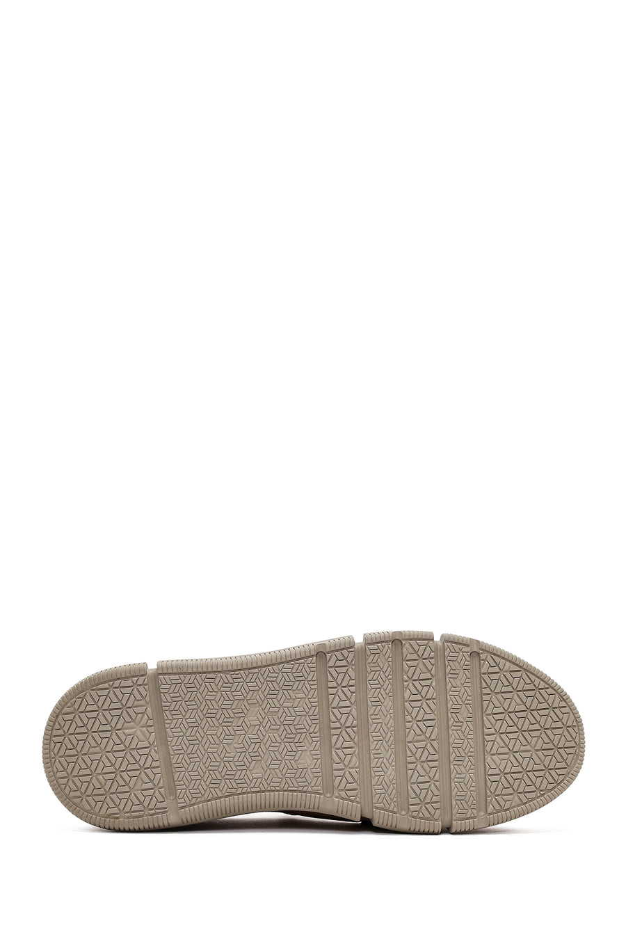 Men's Beige Nubuck Leather Casual Loafer