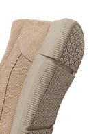 Men's Beige Nubuck Leather Casual Loafer | Derimod