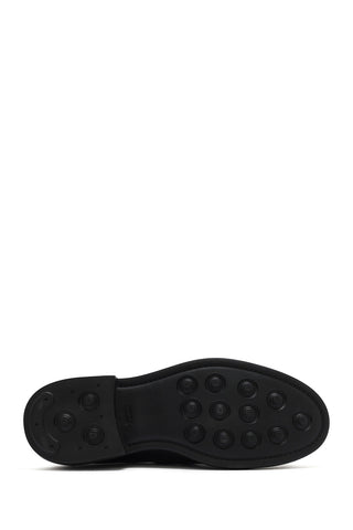 Erkek Siyah Deri Loafer