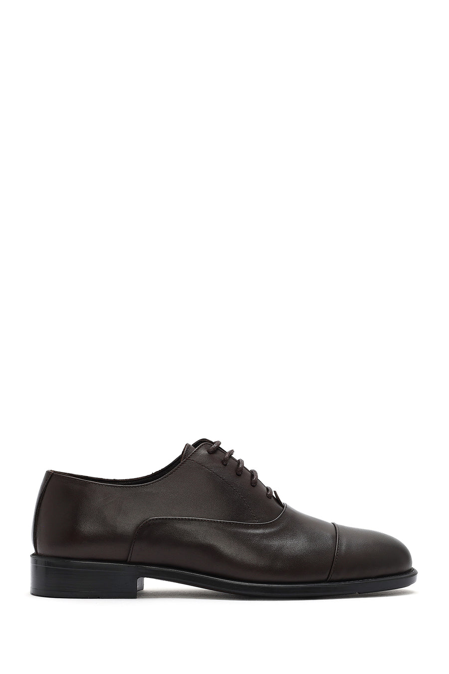 Men's Brown Laced Leather Classic Shoes 26SFD751418 | Derimod