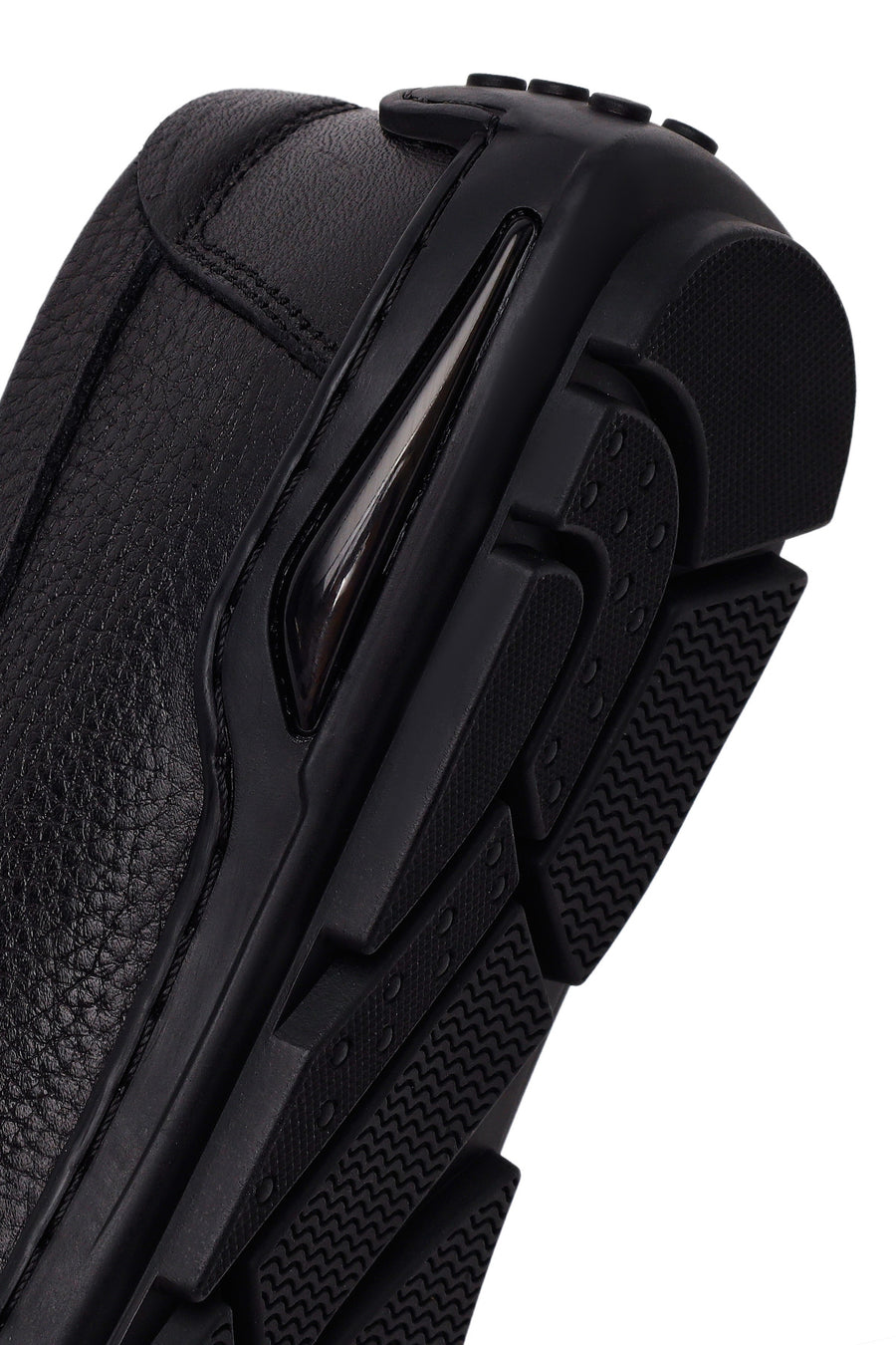 Erkek Siyah Deri Casual Loafer