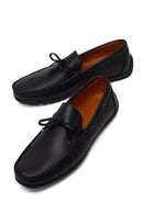 Erkek Siyah Deri Loafer | Derimod