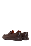 Erkek Kahverengi Deri Casual Loafer | Derimod