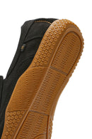 Men's Black Nubuck Leather Comfort Loafer | Derimod