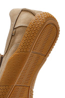 Men's Beige Nubuck Leather Comfort Loafer | Derimod