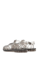 Women's Black Ankle Strap Jelly Sandals | Derimod
