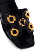 Woman Black Jelly Slipper | Derimod