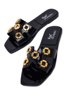 Woman Black Jelly Slipper | Derimod