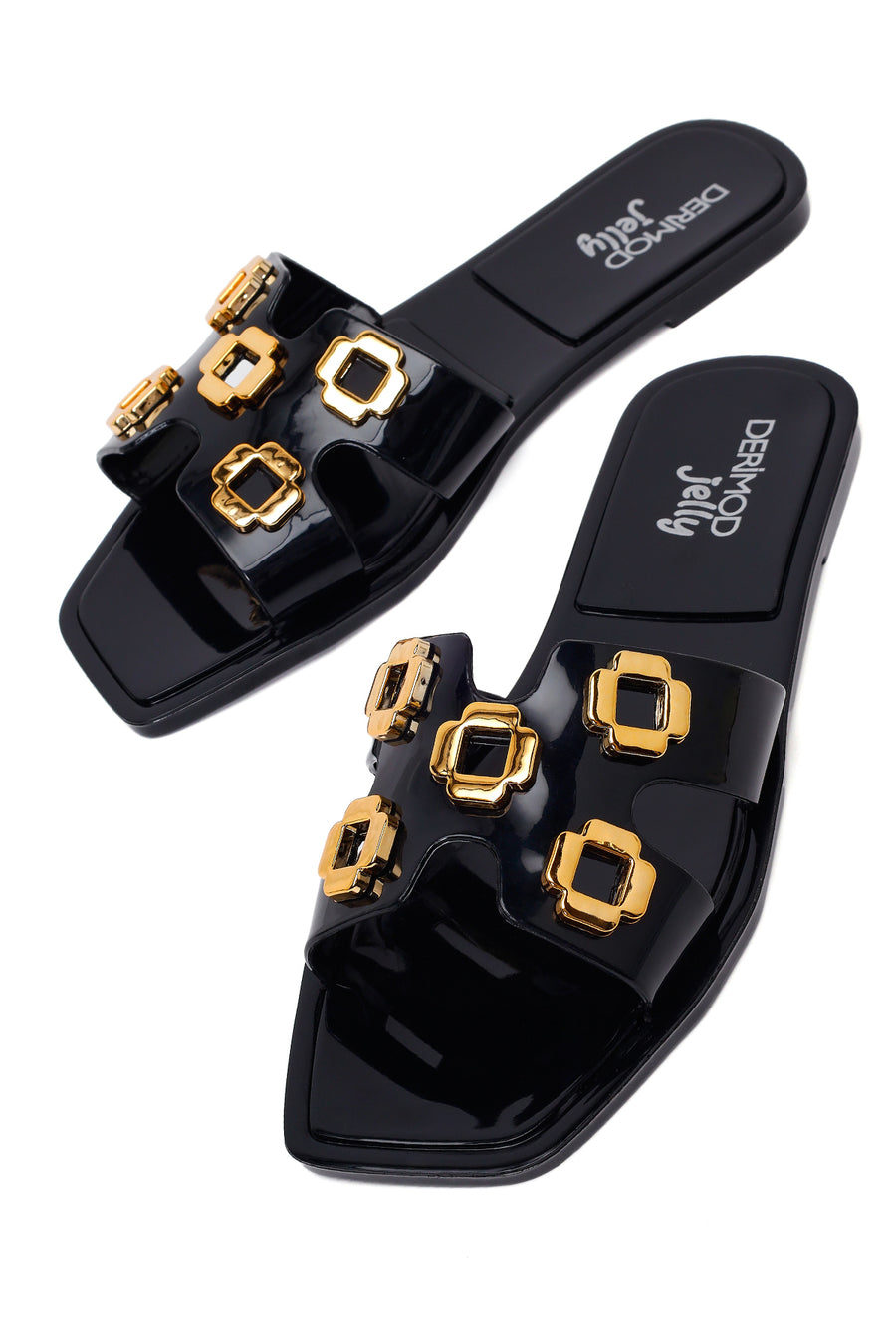 Woman Black Jelly Slipper