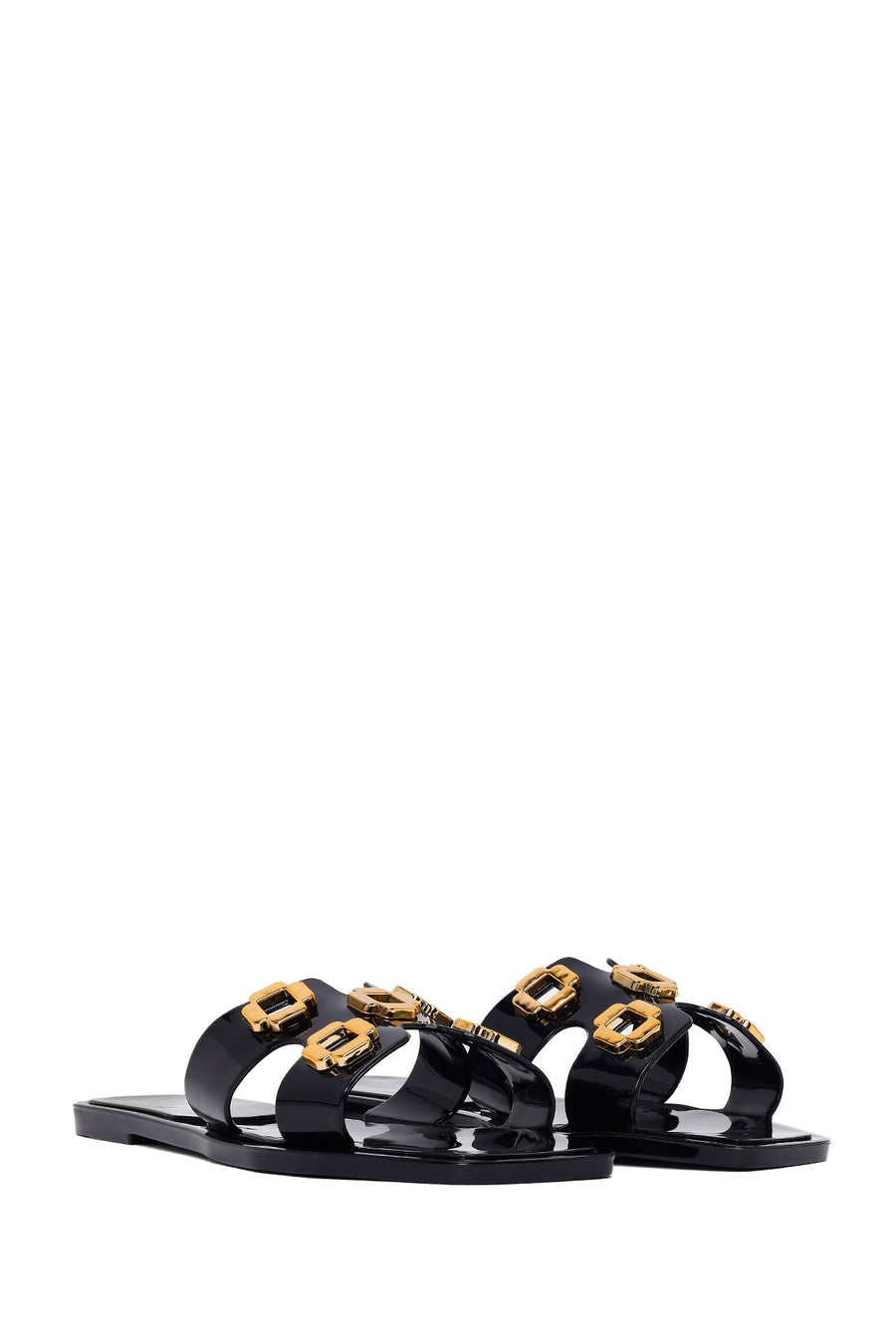 Woman Black Jelly Slipper