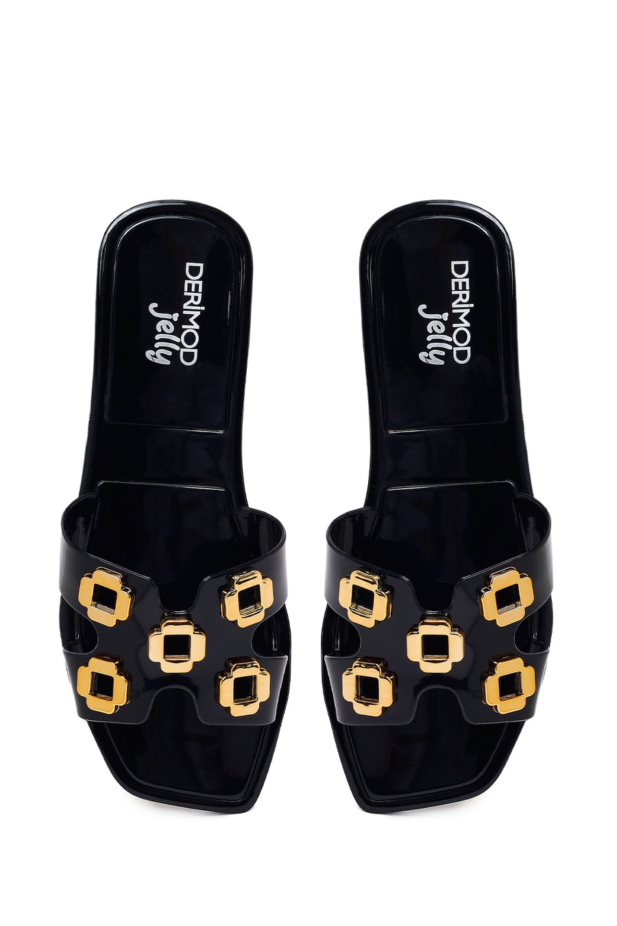 Woman Black Jelly Slipper