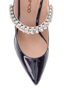 Women's Stone Detailed Heeled Slippers | Derimod
