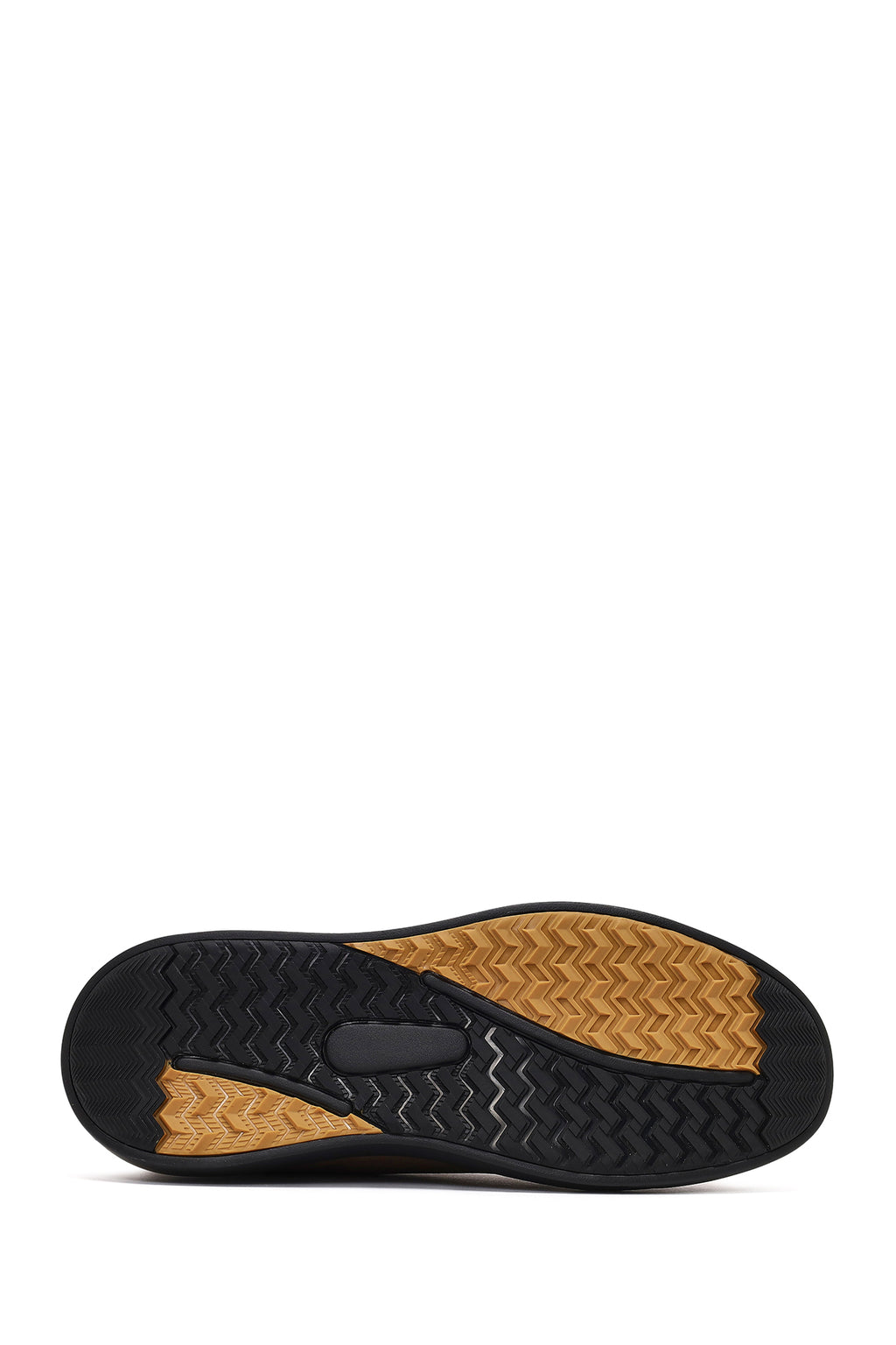 Erkek Vizon Bağcıklı Nubuk Deri Sneaker