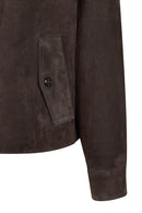 Sandiego Woman Brown Oversize Suede Jacket | Derimod