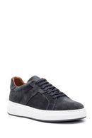 Men's Leather Suede Sneaker | Derimod