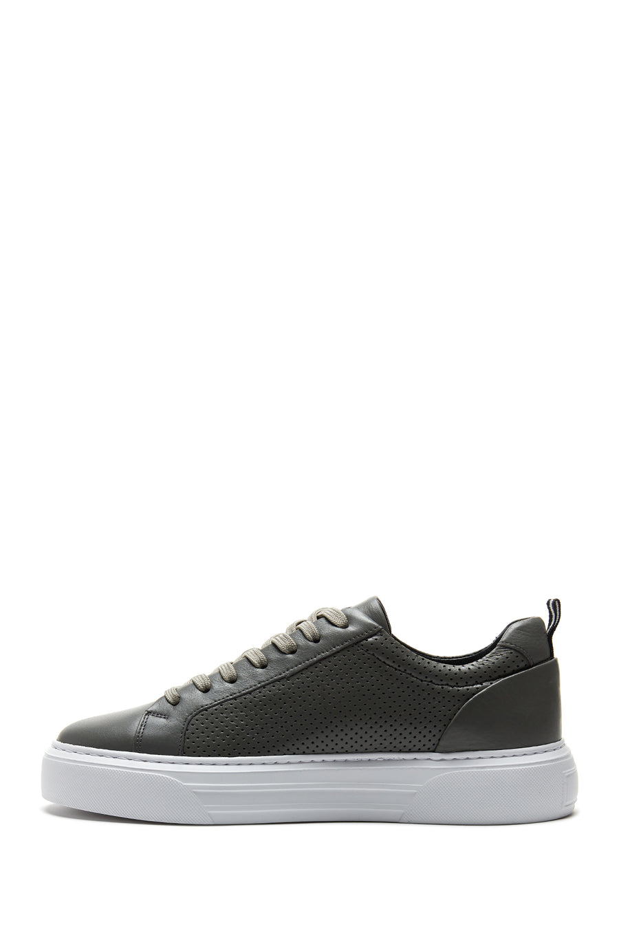 Erkek Deri Delikli Sneaker