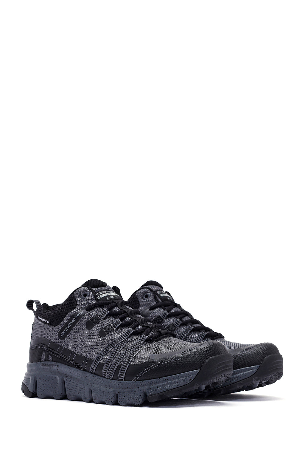 Skechers Erkek Gri Summits Bağcıklı Kalın Tabanlı Outdoor Bot