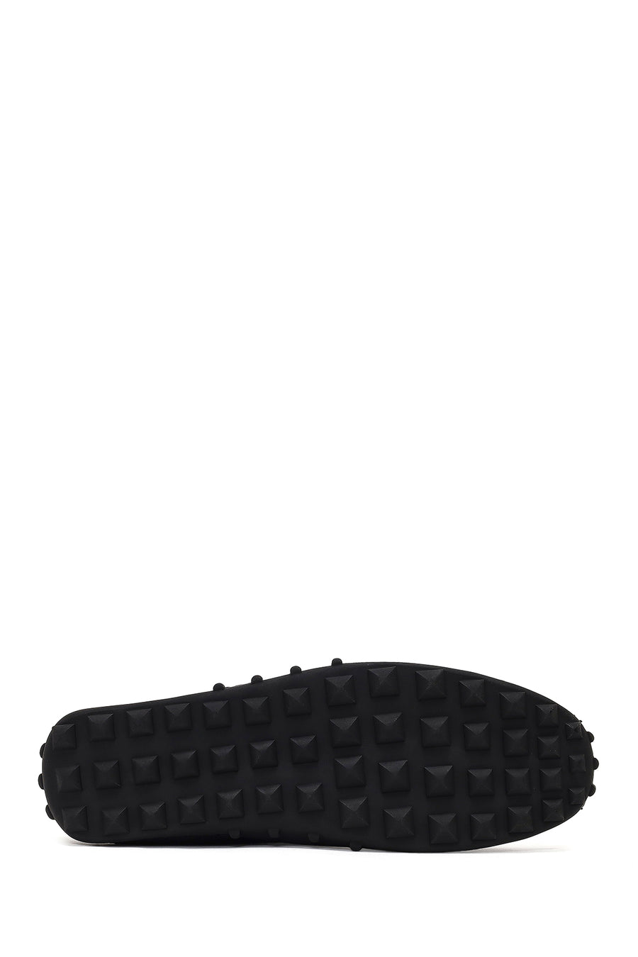 Kadın Siyah Püsküllü Deri Loafer