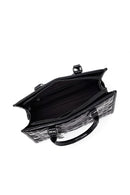 Woman Black Long-Strap Quilted Classic Shoulder Bag | Derimod