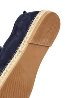 Erkek Lacivert Süet Deri Espadril | Derimod