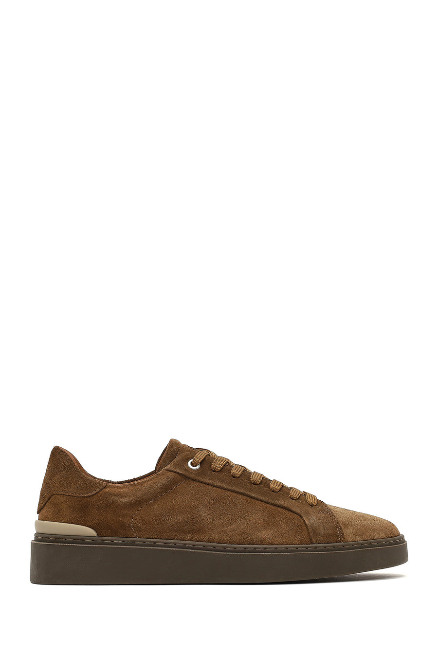 Men's Tan Lace-Up Leather Sneaker 25WFD707010 | Derimod