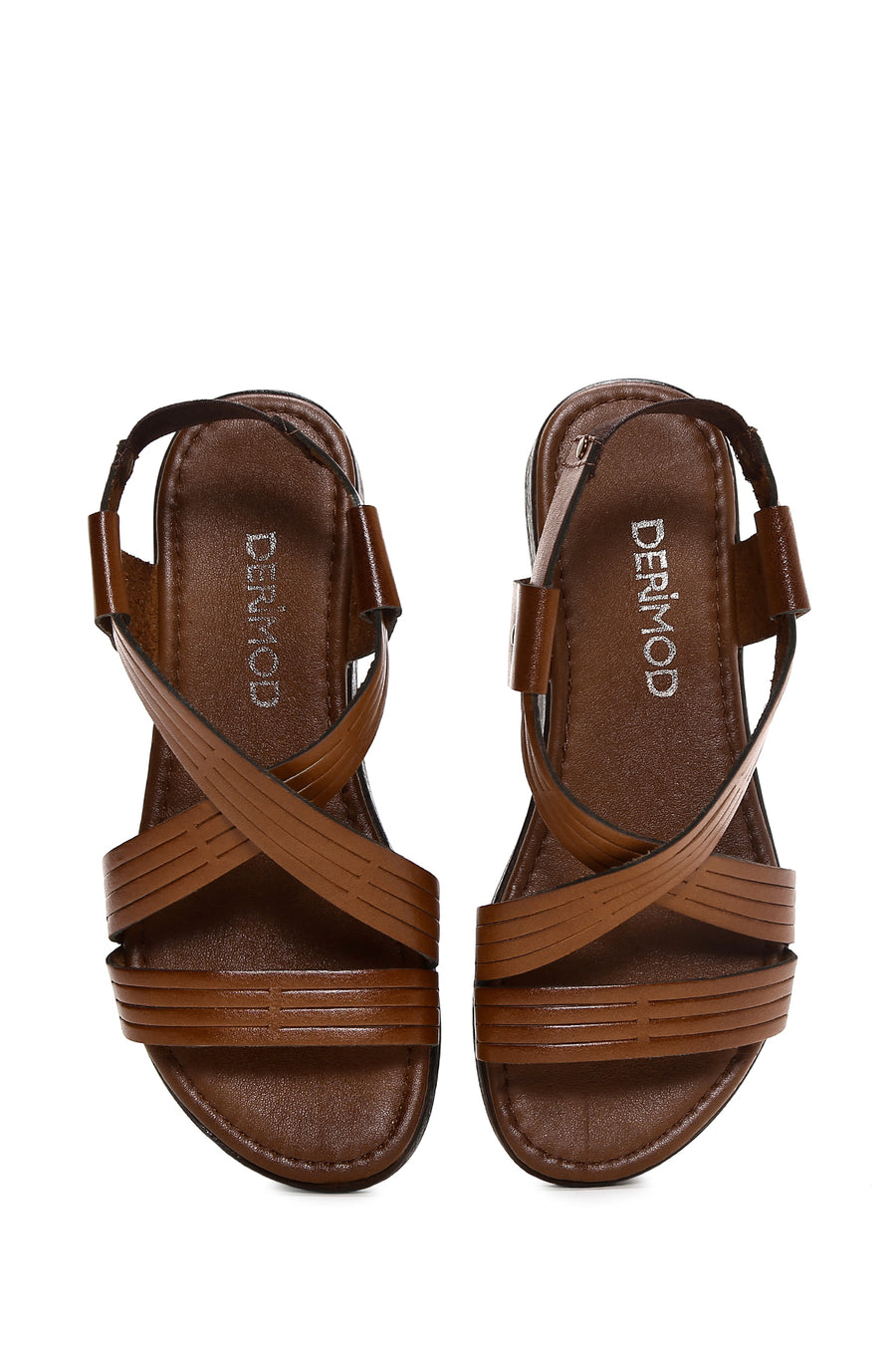 Women's Tan Leather Bodrum Sandals