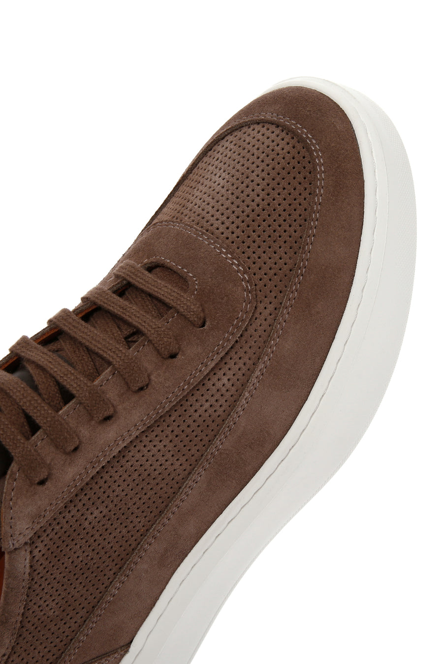 Male Mink Lace-up Suede Leather Sneaker