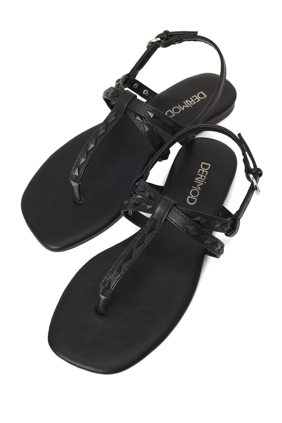 Woman Black Flip-Flop Sandals