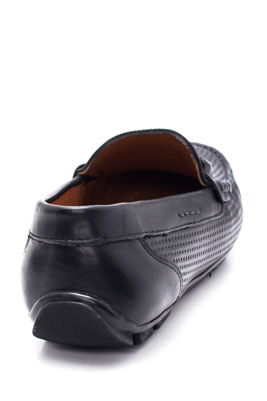 Erkek Deri Baskılı Loafer