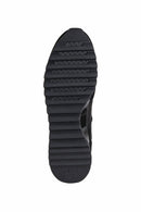 Geox Kadın Siyah Tabelya Kalın Tabanlı Deri Sneaker | Derimod