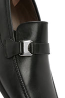 Erkek Siyah Deri Klasik Loafer | Derimod