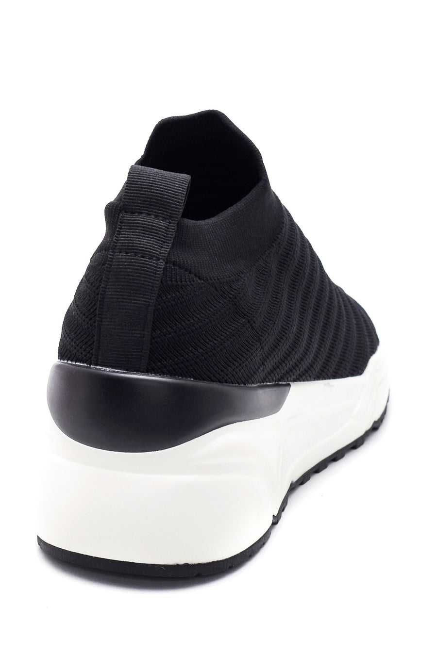 Kadın Siyah Kalın Tabanlı Sneaker