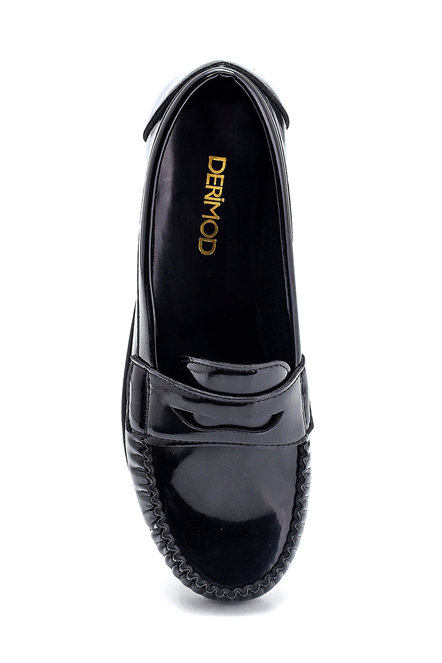 Kadın Casual Dolgu Topuk Loafer