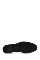 Men's Navy Blue Lace-Up Leather Classic Shoes | Derimod