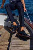 Male Black Lace-up Leather Casual Shoes | Derimod