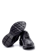 Kadın Deri Yüksek Tabanlı Sneaker | Derimod