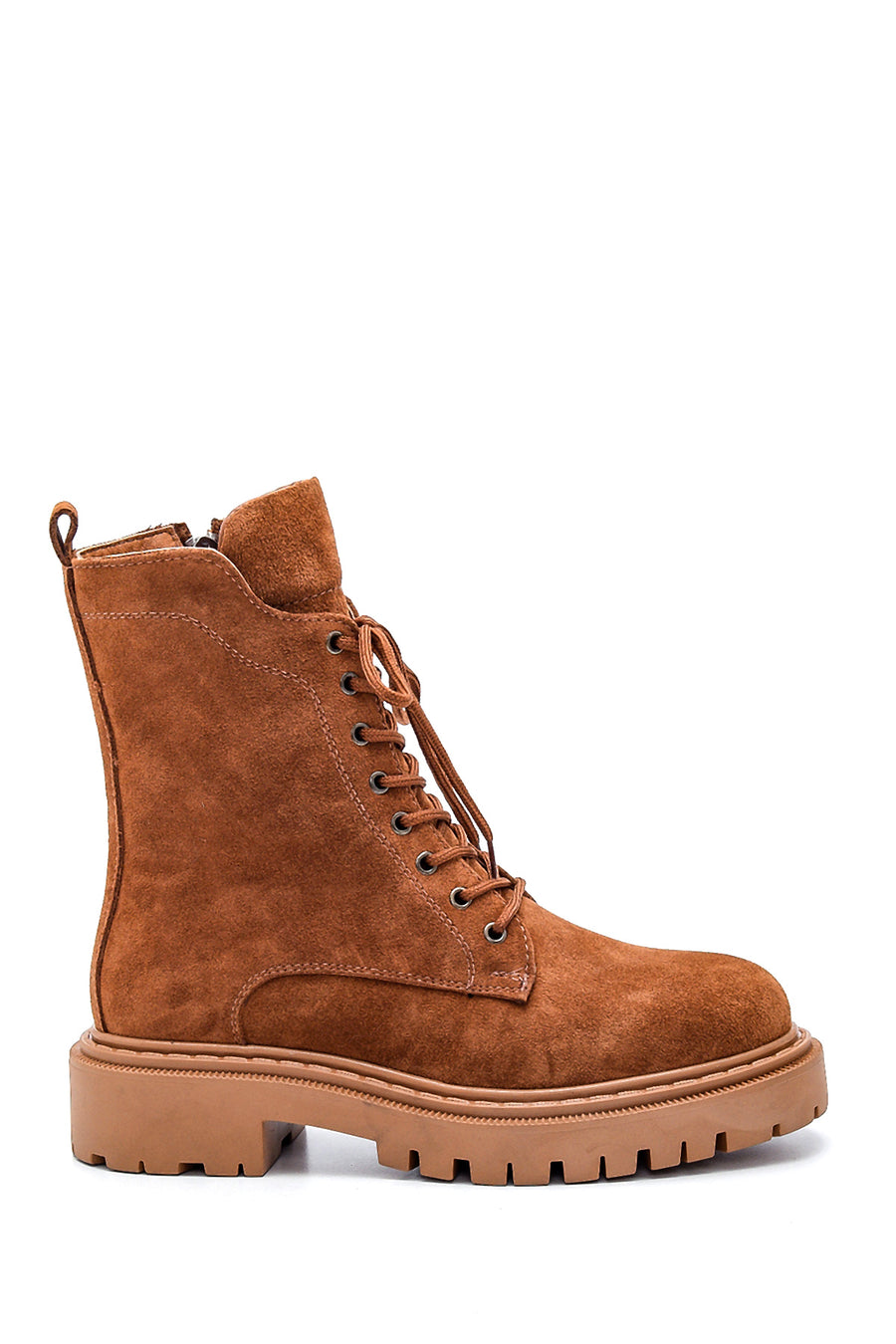 Women's Leather Suede Boots 21WFD510310 | Derimod