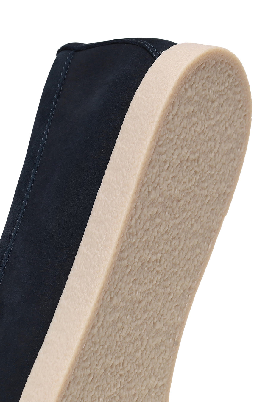 Erkek Lacivert Nubuk Deri Loafer