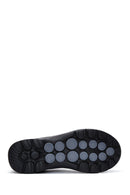 Derimod Zero Men's Black Lace-Up Thick Soled Sneaker | Derimod